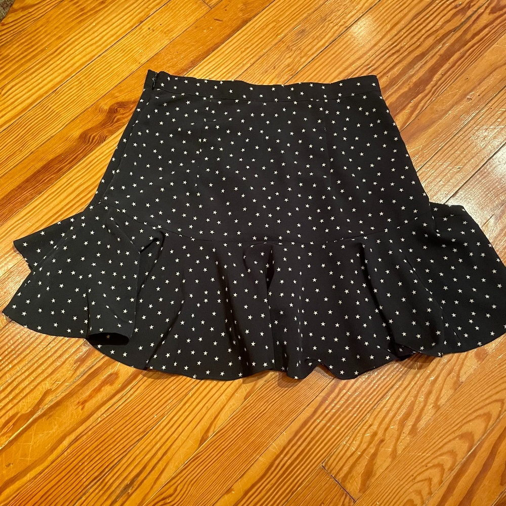Topshop Mini Skirt with Stars  - Currently in storage. Comment if interested
